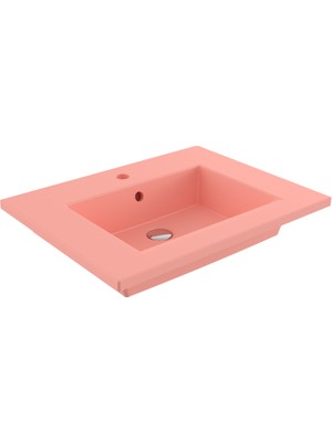 Bocchı Bocchi Milano Etajerli̇ Lavabo 60 cm - Mat Somon - 1161-032-0126
