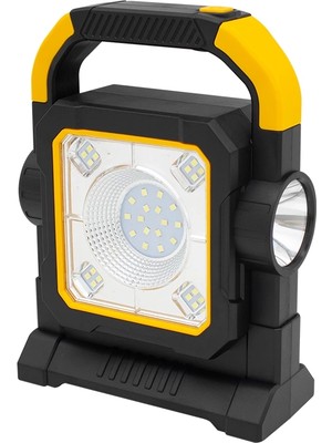 Renklime HC-7078-C 3 Çalışma Modlu Cob Ledli Solar Taşınabilir Şarjlı Solar Lamba ( Lisinya )