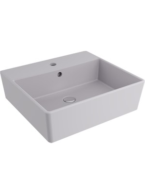 Bocchı Bocchi Milano Lavabo 50 cm - Mat Gri̇ - 1216-006-0126