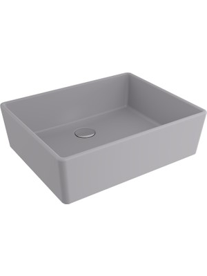Bocchı Bocchi Milano Çanak Lavabo 50 cm - Mat Gri̇ - 1215-006-0125
