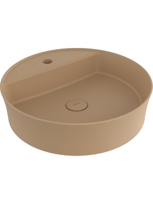 Bocchı Bocchi Sottile Slim Line Batarya Bankli Yuvarlak Lavabo 45CM. Mat Kaşmi̇r - 1599-011-0126