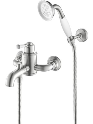 Bocchı Bocchi Burlington Banyo Bataryasi ve El Duşu Seti̇ - Krom - 1004-0030