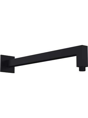Bocchı Bocchi Duvardan Tepe Duşu Kolu Kare 400 mm - Mat Si̇yah - 5750-0001-AB