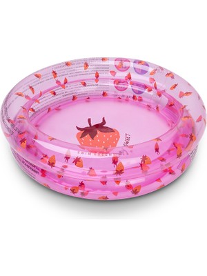 Swim Essentials Pink Strawberry Bebek Havuzu 60 cm