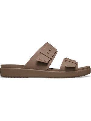 Crocs Brooklyn Buckle Low Low Kadın Terlik 211215-2Q9 Latte