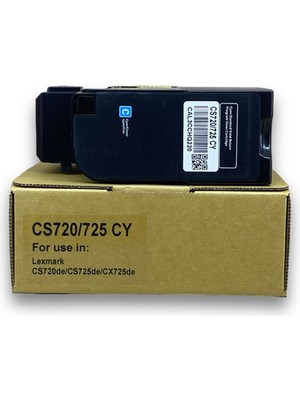 Sprint S-Prınt CS720 / CS725 / CX725 Cyan Toner (7k*)