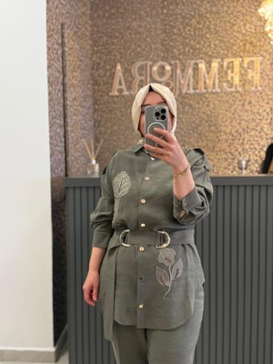 Missemramiss Flower Touch Kemerli Takım
