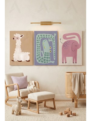 Artease 3'lü Zoe Friends Tablo Seti