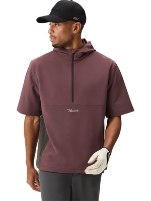 Macade Golf Storm Mauve Rüzgar Gömleği Mürdüm MJA2633618