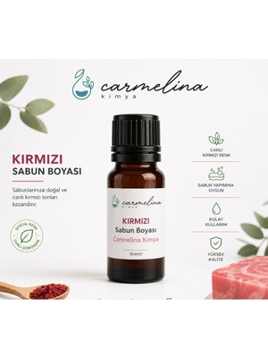 Carmelina Kırmızı Sabun Boyası