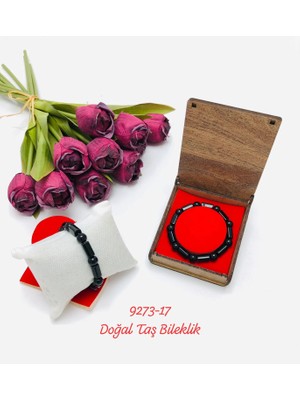 Sedef 9273 Kutulu Doğal Taş Bileklik