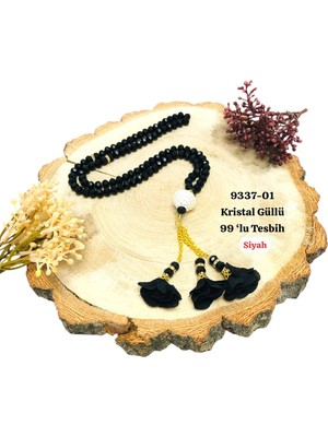 Sedef Kristal Güllü 99'lu Tesbih