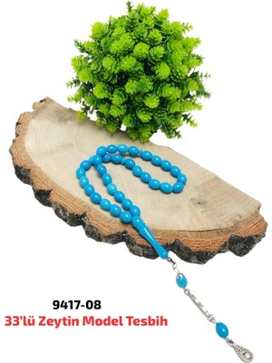 Sedef 33 lü Tesbih Zeytin Model