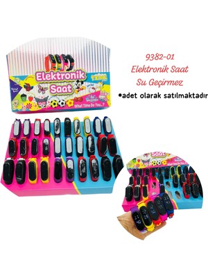 Sedef Elektronik Su Geçirmez Saat