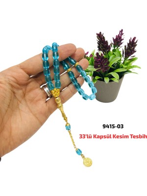 Sedef 33'lü Kapsül Kesim Tesbih
