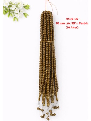 Sedef Tuhafiye 10 mm Lüks 99'lu Tesbih