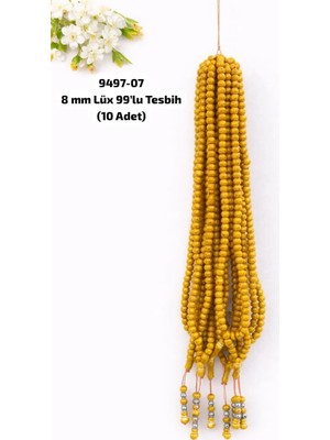Sedef 8 mm Lüks 99'lu Tesbih