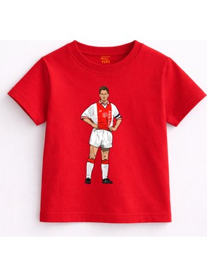 Rabona Fashion Frank De Boer Ajax Legacy Retro Çocuk T-Shirt