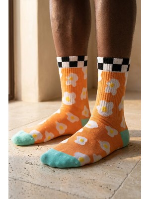 Bony Socks Unisex Dama Bilek Detaylı Çorap
