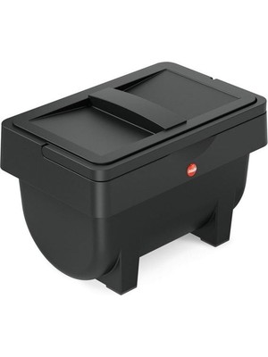 Hailo 4300-200 Çöp Kovası Öko Mini S Siyah