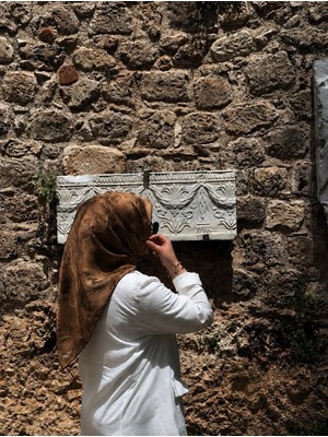 Paplio Ferre Kadın Tivil Ipek Eşarp