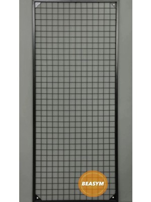 Beasym Sık Telli Tel Raf - Tel Pano Stand, Duvar Askılığı 100X200 cm
