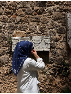 Paplio Ferre Kadın Tivil Ipek Eşarp