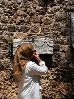 Paplio Ferre Kadın Tivil Ipek Eşarp