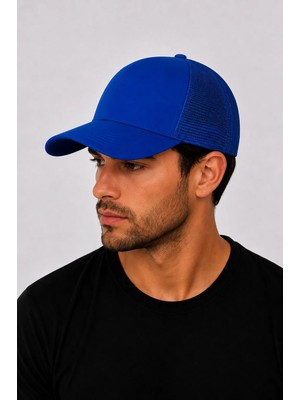 Kkdstock Unisex Ayarlanabilir Fileli Terletmez Poly Gabardin Şapka