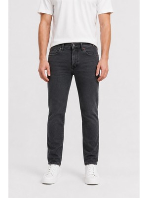 Denim Loni Black Wood Erkek Slim Fit Jean Pantolon - 7690