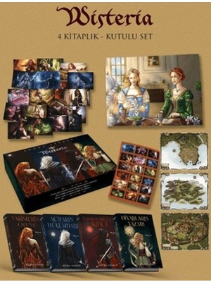 Getittir Wisteria Serisi 4 Kitap (Hediyeli Kutu)