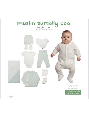 Bistyle Hastane Çıkışı 10LU Müslin Turtelly Cool