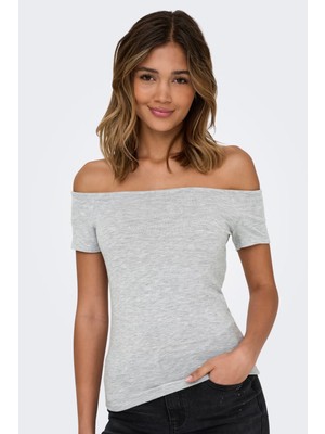 Only Onlluca Regular Fit Madonna Yaka T Shirt Bayan T Shirt 15369909