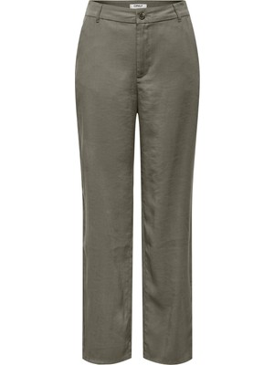 Only Onlaris Straight Fit Normal Bel Düz Paça Pantolon Bayan Pantolon 15364126