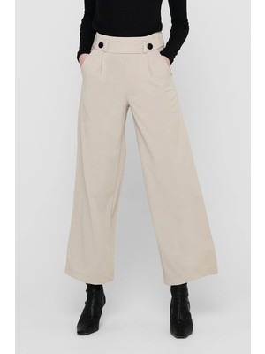 Jdy Jdygeggo Regular Fit Normal Bel Geniş Paça Pantolon Bayan Pantolon 15208430