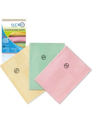 Esranın Dünyası Mıclo Cleanıng | Mikrofiber Temizlik Bezi 3'lü Set | Sihirli Bez | Cam, Ayna Bezi | Soft Seri
