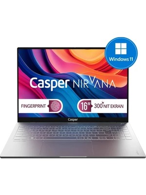 Casper Nirvana S100 Series 2 Core 9-270H 32GB Ddr5 1tb W11P 16" S100.270H-DF00R-G-F