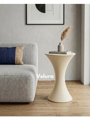 Velura Home & Living Dante Yan Sehpa - Krem