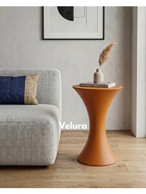 Velura Home & Living Dante Yan Sehpa - Turuncu
