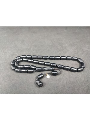 İskeçe Tesbih Şevket Alkan Usta Eseri̇ Iri̇ Boy Alman Fiber Sertifikalı 9802