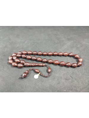 İskeçe Tesbih Şevket Alkan Usta Eseri̇ El  Boy Alman Fiber Sertifikalı 9814