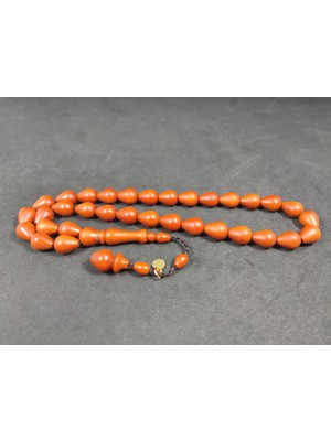 İskeçe Tesbih Şevket Alkan Usta Eseri̇ Iri Boy Alman Fiber Sertifikalı 9818