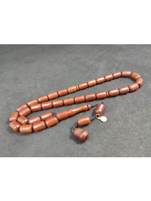 İskeçe Tesbih Şevket Alkan Usta Eseri̇ Iri̇ Boy Alman Fiber Sertifikalı 9804