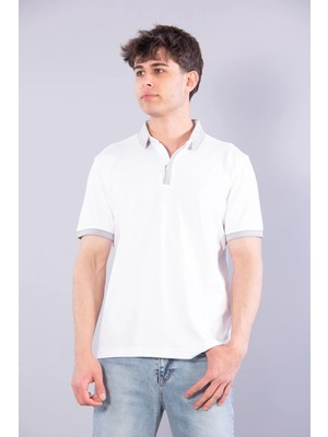 Mckanzie 7085 Kagi Fermuarlı Bantlı A. Yaka T-shirt