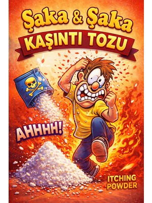 Ozcmax Kaşıntı Tozu Şaka Kaşıntı Tozuu Eğlence Şaka Amaçlı Toz