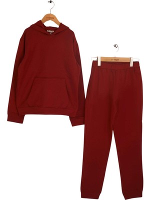 Mutlu Kids Mutlu Kapüşonlu 2'li Çocuk Sweatshirt Takım