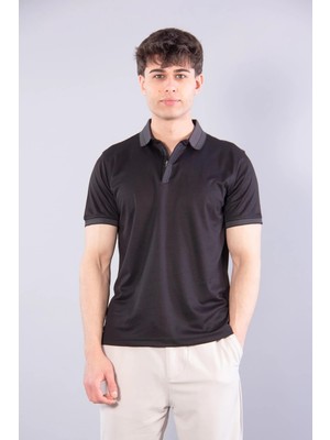 Mckanzie 7085 Kagi Fermuarlı Bantlı A. Yaka T-shirt