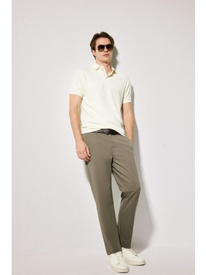 DeFacto Tailored Fit Normal Kalıp Normal Bel Düz Paça Pantolon H3112AX26SP