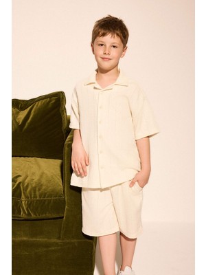 DeFacto Oversize Kısa Kollu Polo Tişört Erkek Çocuk H3494A826HS