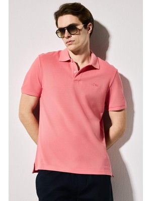DeFacto %100 Pamuk Regular Fit Polo Yaka Pike Kısa Kollu Polo Tişört G6958AX26SM